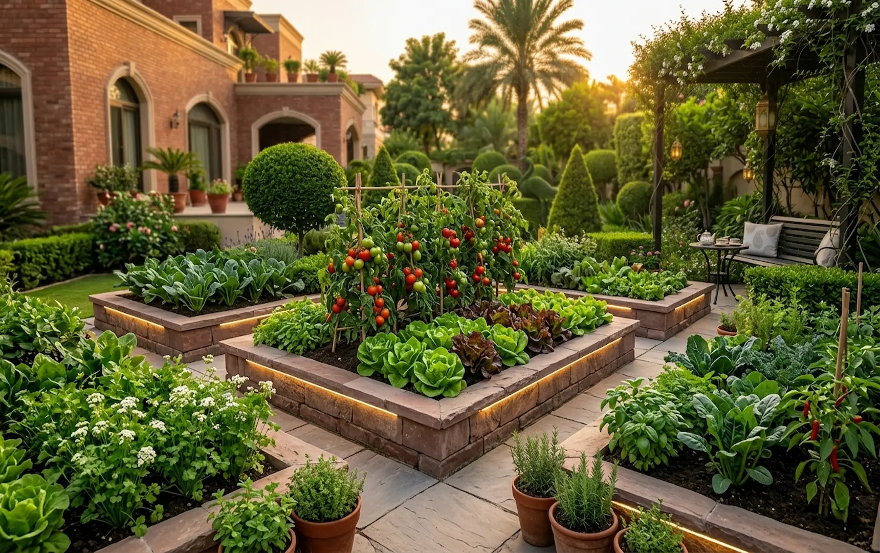 Building a Raised Bed Kitchen Garden from Scratch